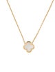 Van Cleef & Arpels Mother of Pearl Pure Alhambra Pendant Necklace