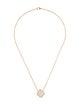 Van Cleef & Arpels Mother of Pearl Pure Alhambra Pendant Necklace