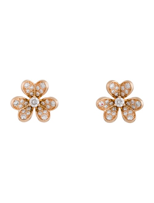 Van Cleef & Arpels Frivole Earrings, Mini Model