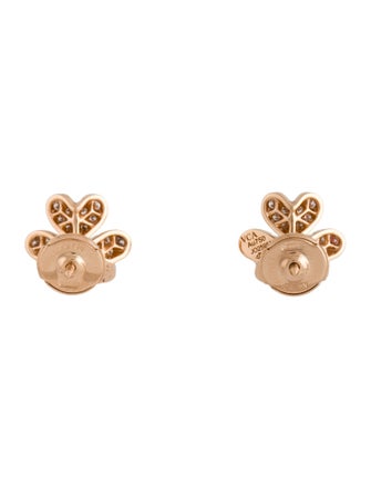 Van Cleef & Arpels Frivole Earrings, Mini Model
