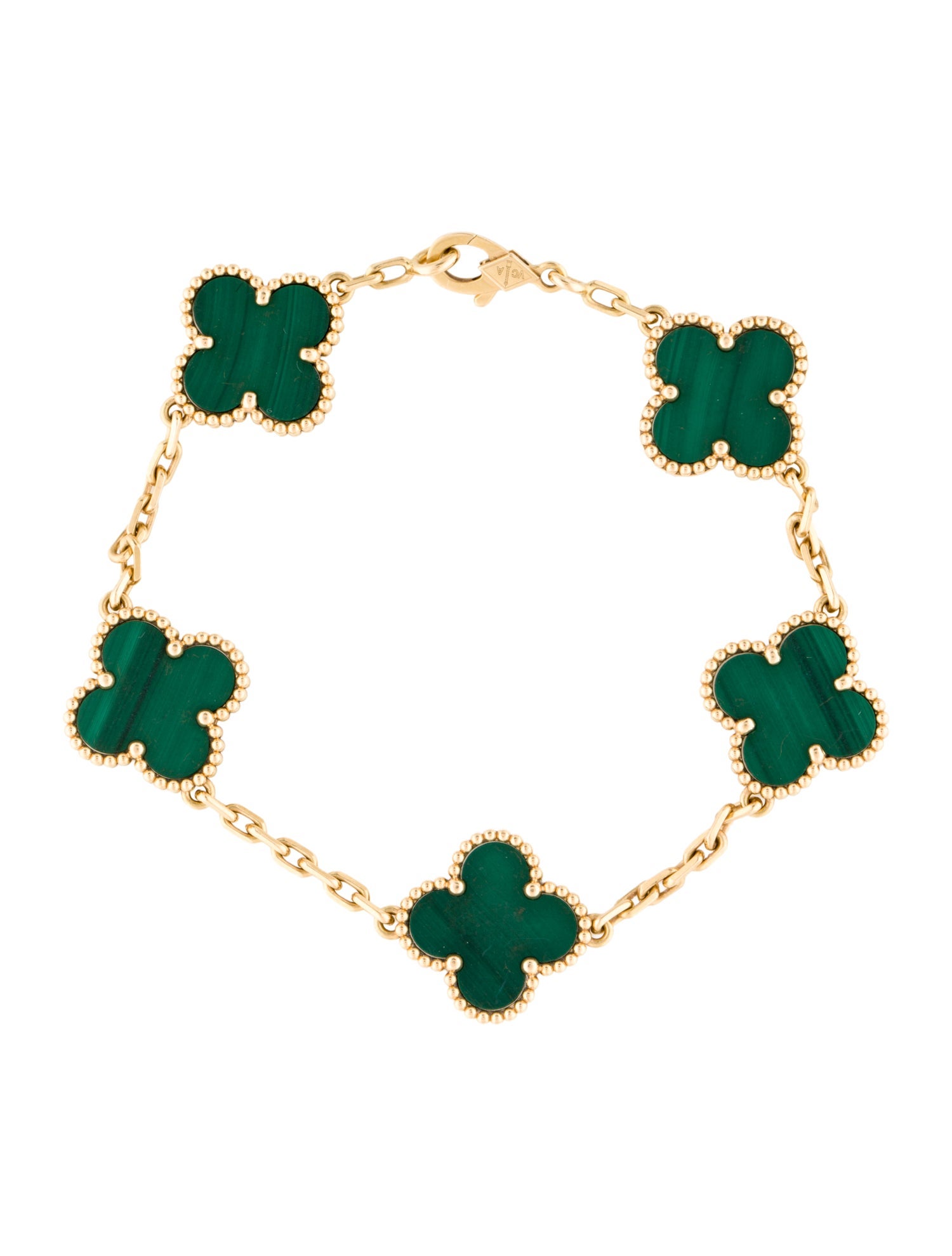 Van Cleef & Arpels Vintage Alhambra 5 Motif Bracelet