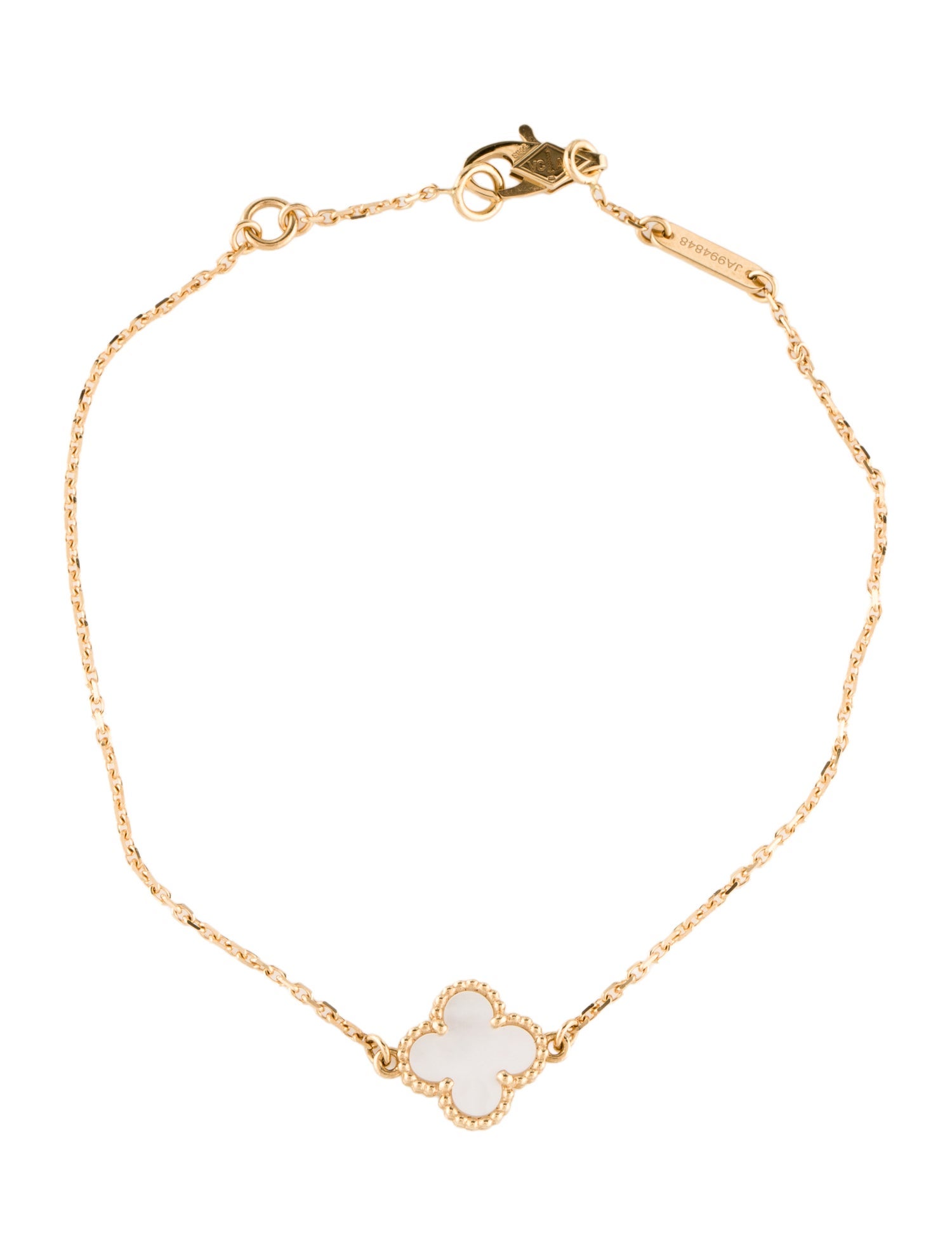 Van Cleef & Arpels Mother of Pearl Sweet Alhambra Bracelet