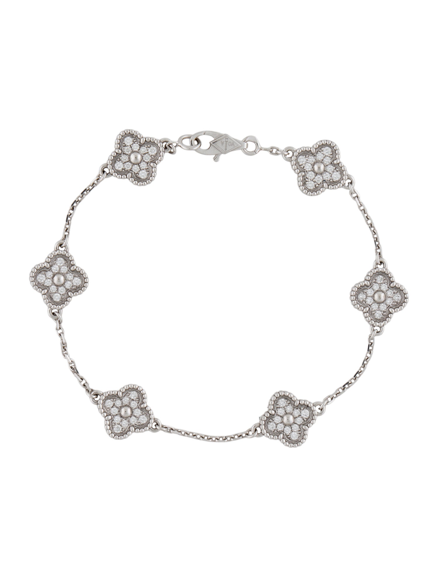 Van Cleef & Arpels 6 Motifs Sweet Alhambra Bracelet