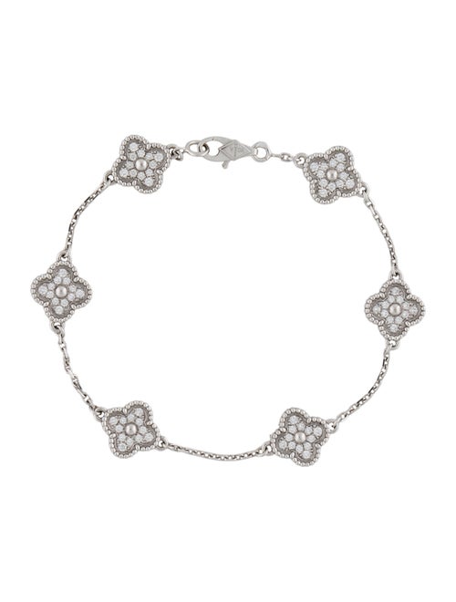 Van Cleef & Arpels 6 Motifs Sweet Alhambra Bracelet