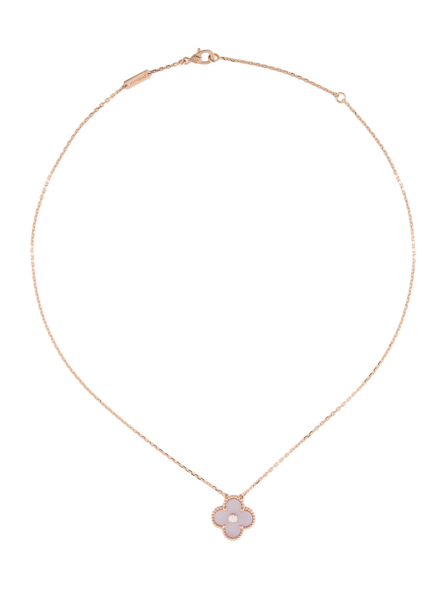 Van Cleef & Arpels Limited Edition 2025 Vintage Alhambra Pendant Necklace