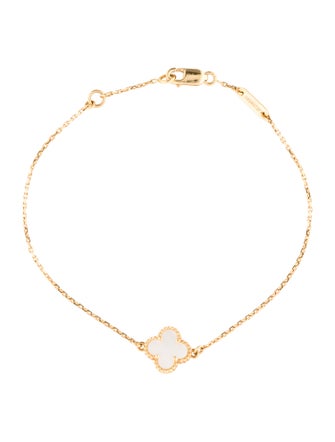 Van Cleef & Arpels Mother of Pearl Sweet Alhambra Bracelet