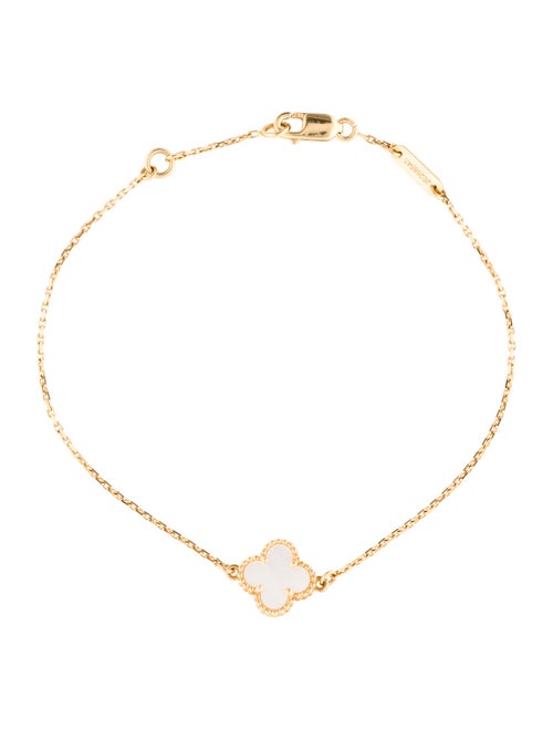 Van Cleef & Arpels Mother of Pearl Sweet Alhambra Bracelet