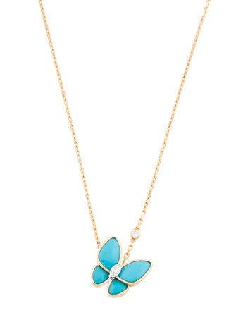 Van Cleef & Arpels Two Butterfly Pendant