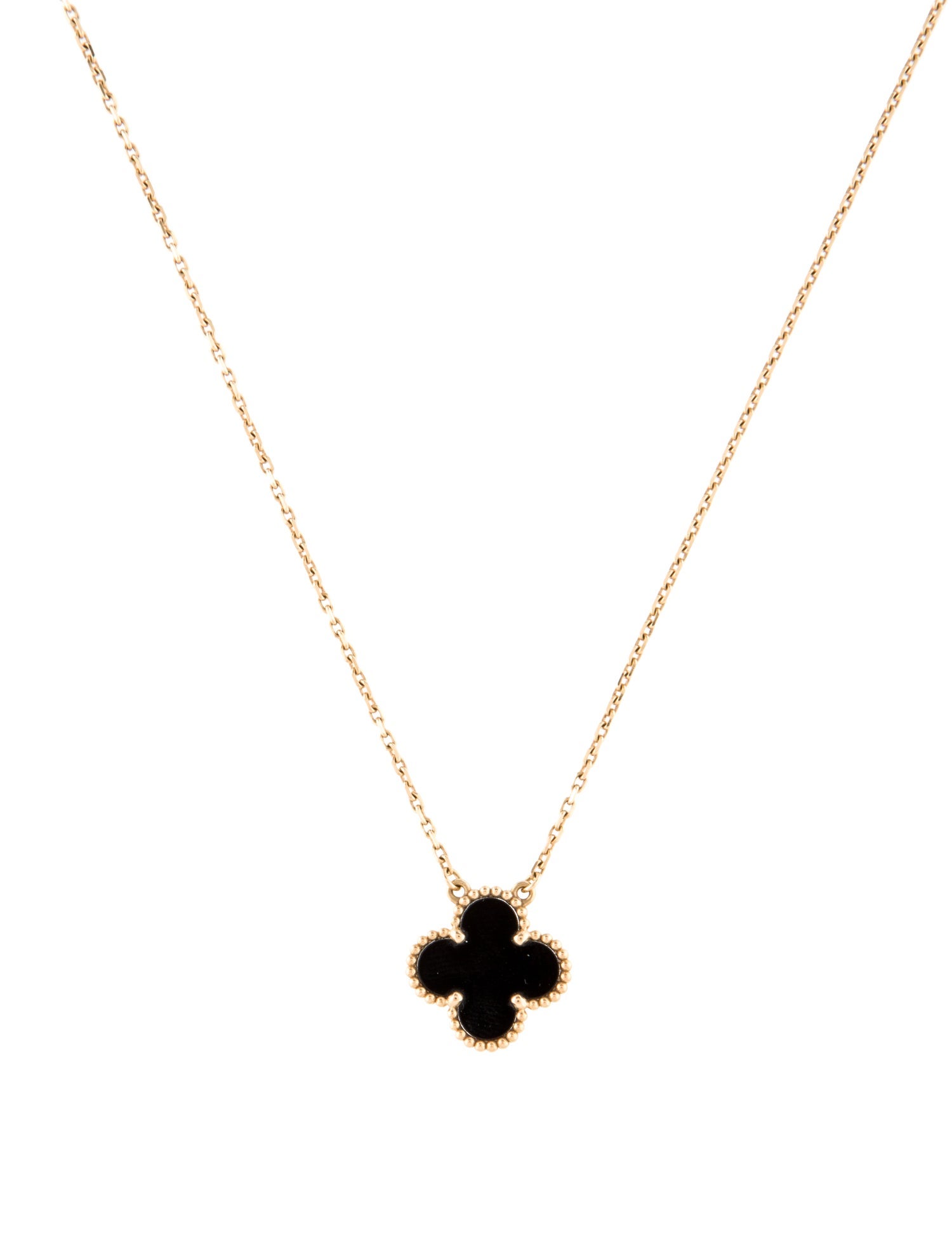 Van Cleef & Arpels Vintage Alhambra Pendant Necklace