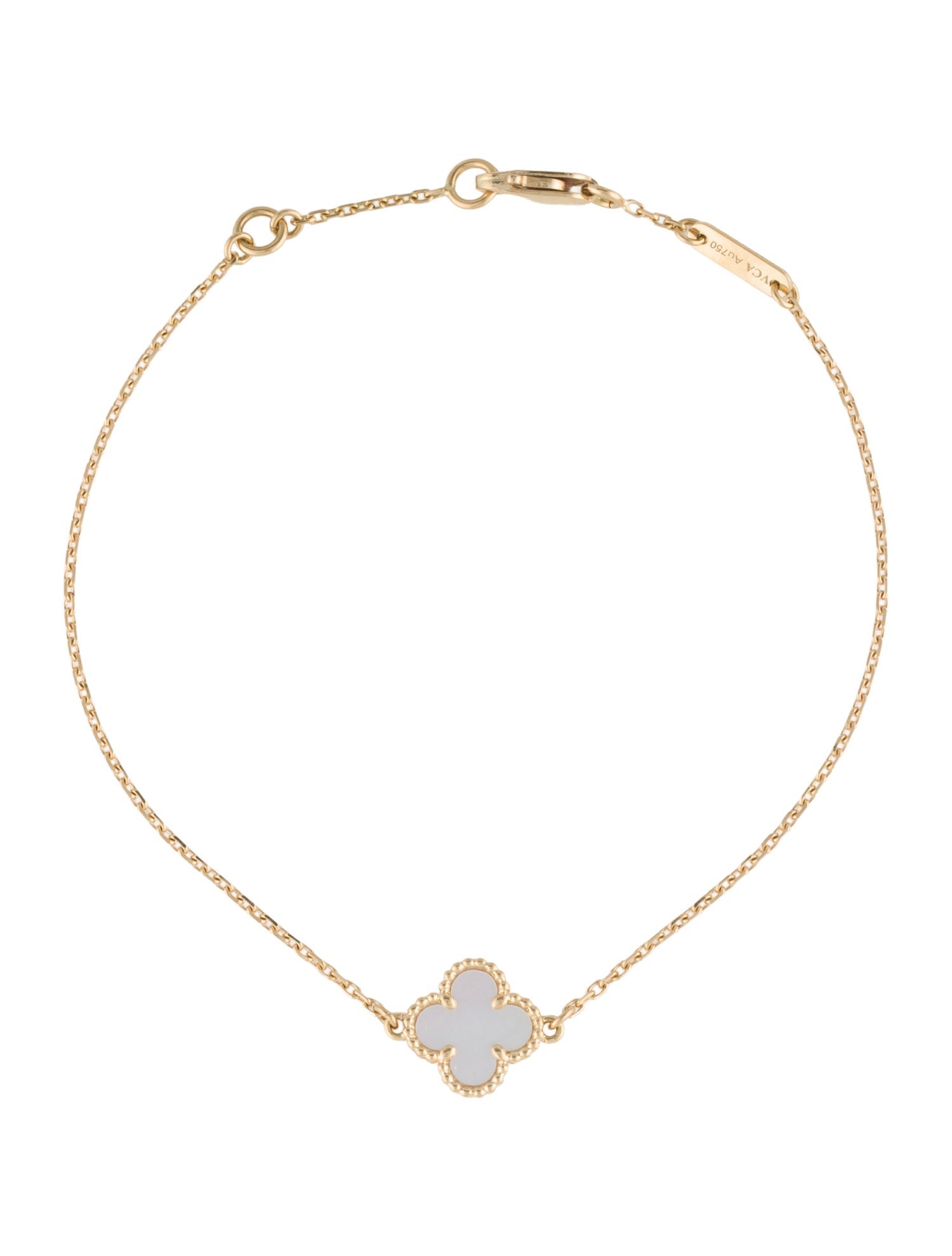 Van Cleef & Arpels Mother Of Pearl Sweet Alhambra Bracelet