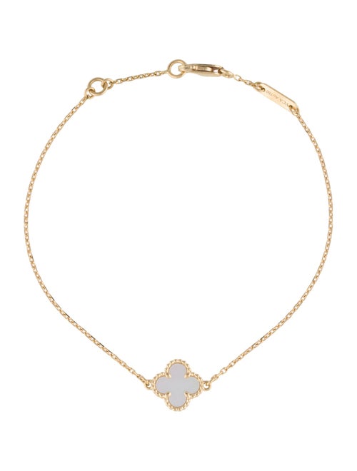 Van Cleef & Arpels Mother Of Pearl Sweet Alhambra Bracelet