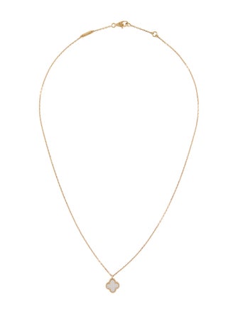 Van Cleef & Arpels Mother of Pearl Sweet Alhambra Pendant