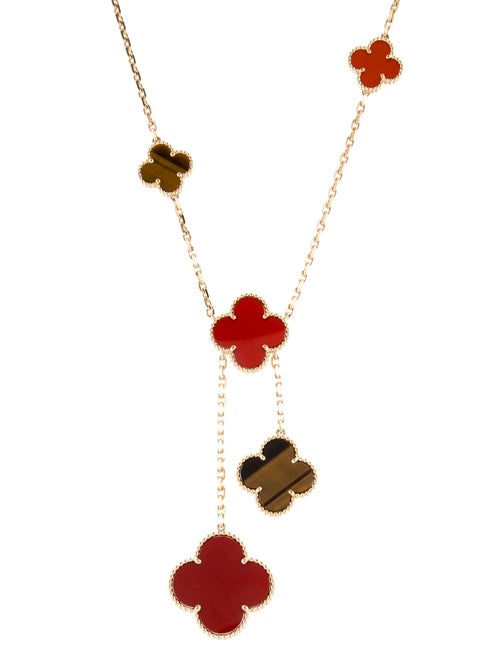 Van Cleef & Arpels Magic Alhambra Necklace, 6 Motifs