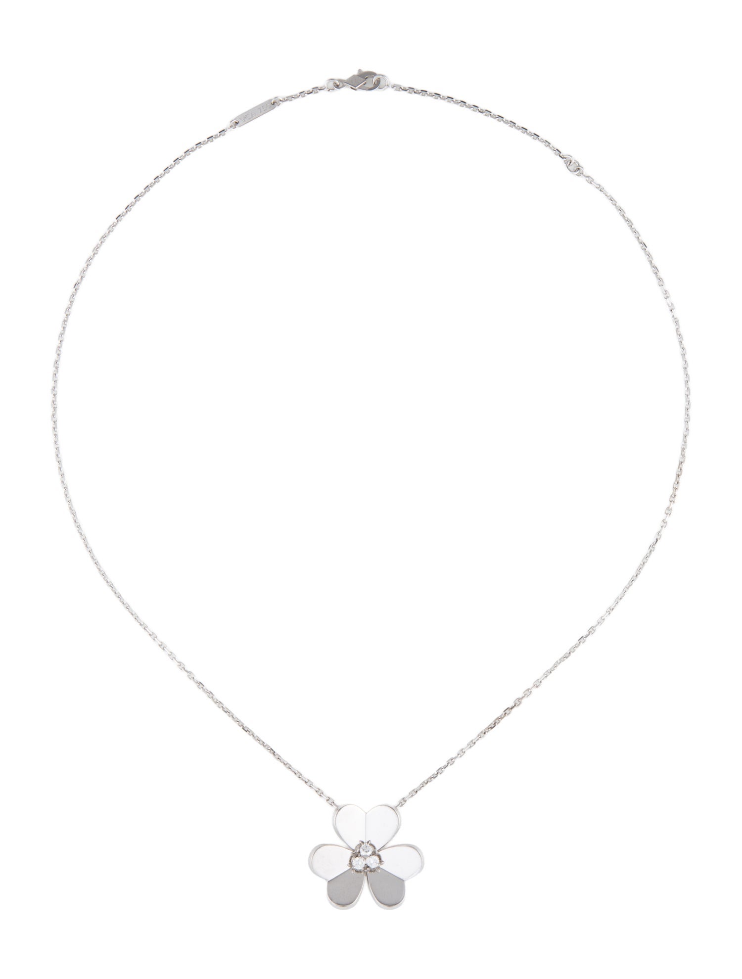 Van Cleef & Arpels Frivole Pendant Necklace, Large Model