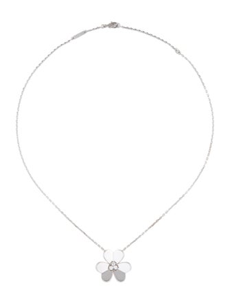 Van Cleef & Arpels Frivole Pendant Necklace, Large Model