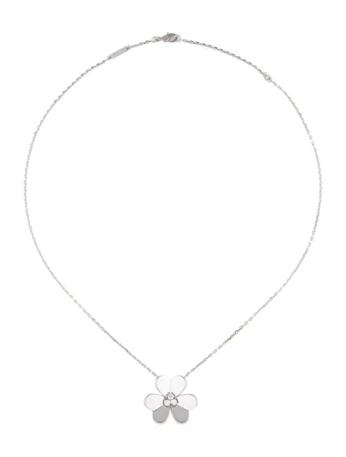 Van Cleef & Arpels Frivole Pendant Necklace, Large Model