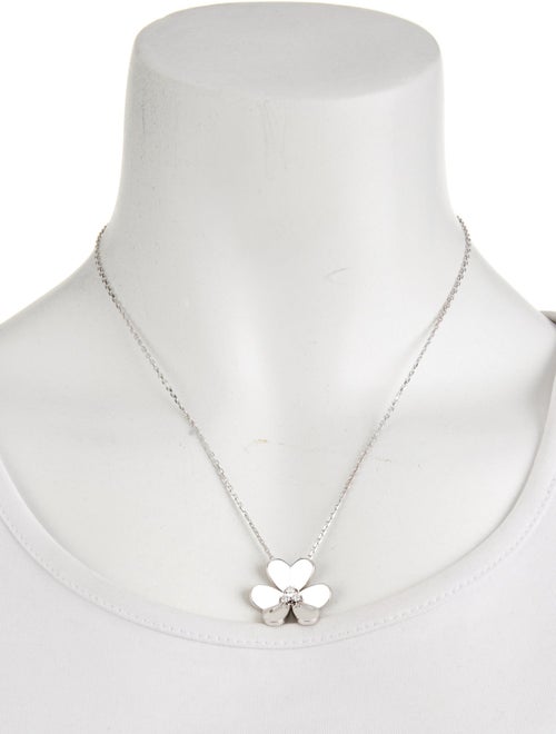 Van Cleef & Arpels Frivole Pendant Necklace, Large Model