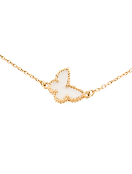 Van Cleef & Arpels Mother of Pearl Sweet Butterflies Bracelet