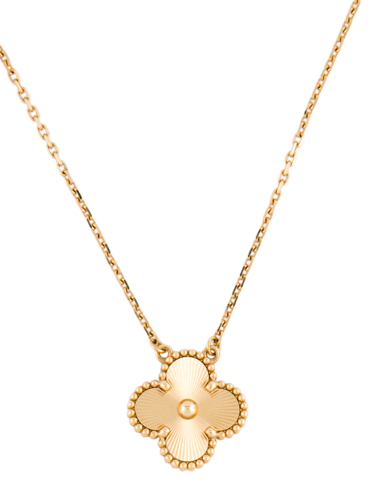 Van Cleef & Arpels Vintage Alhambra Pendant