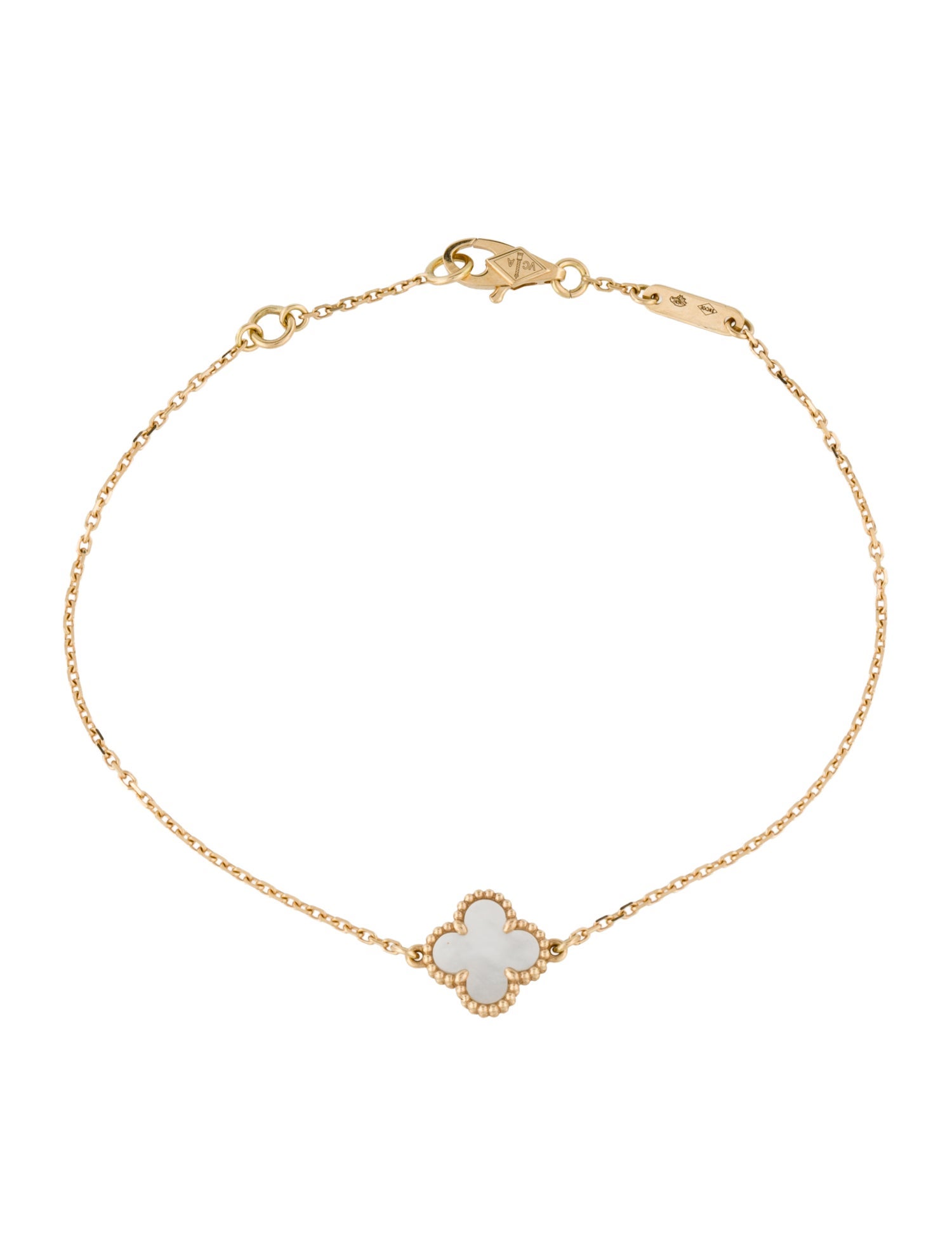 Van Cleef & Arpels Mother of Pearl Sweet Alhambra Bracelet