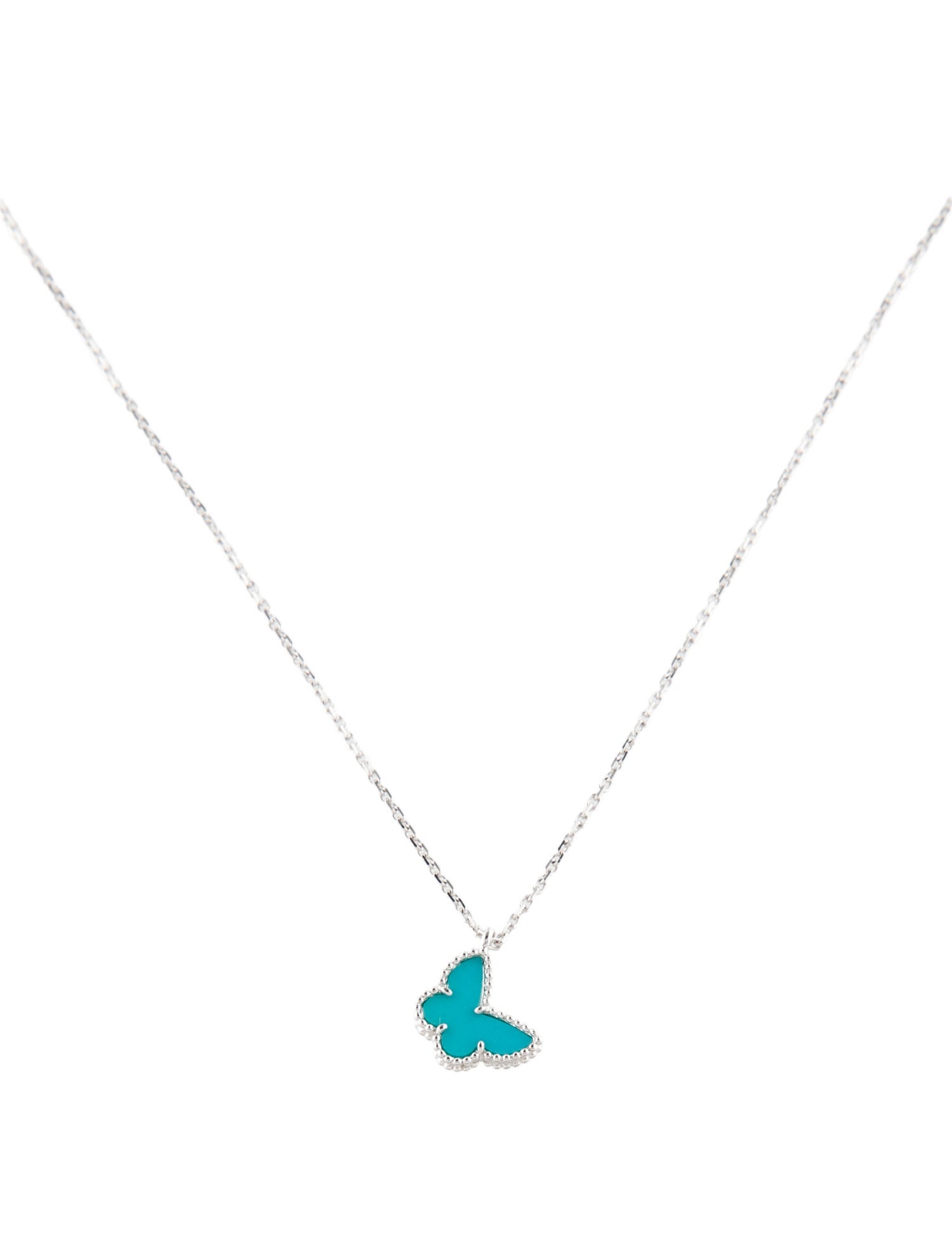 Van Cleef & Arpels Sweet Butterflies Pendant Necklace