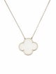 Van Cleef & Arpels Mother of Pearl Magic Alhambra Pendant Necklace