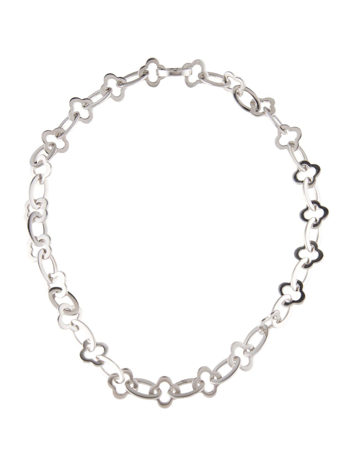 Van Cleef & Arpels Byzantine Alhambra Link Necklace