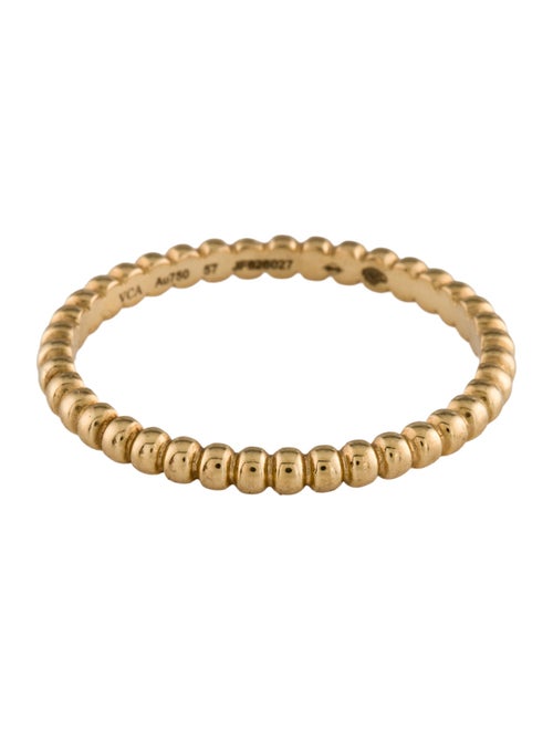 Van Cleef & Arpels Perlée Pearls Of Gold Ring, Small Model