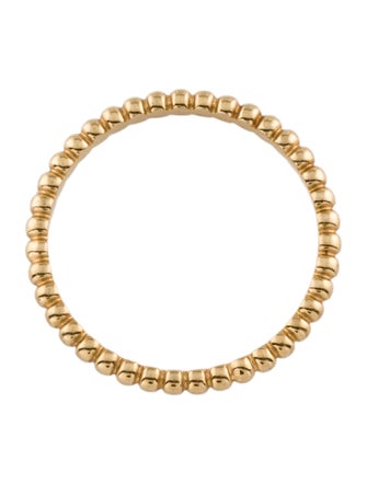 Van Cleef & Arpels Perlée Pearls Of Gold Ring, Small Model