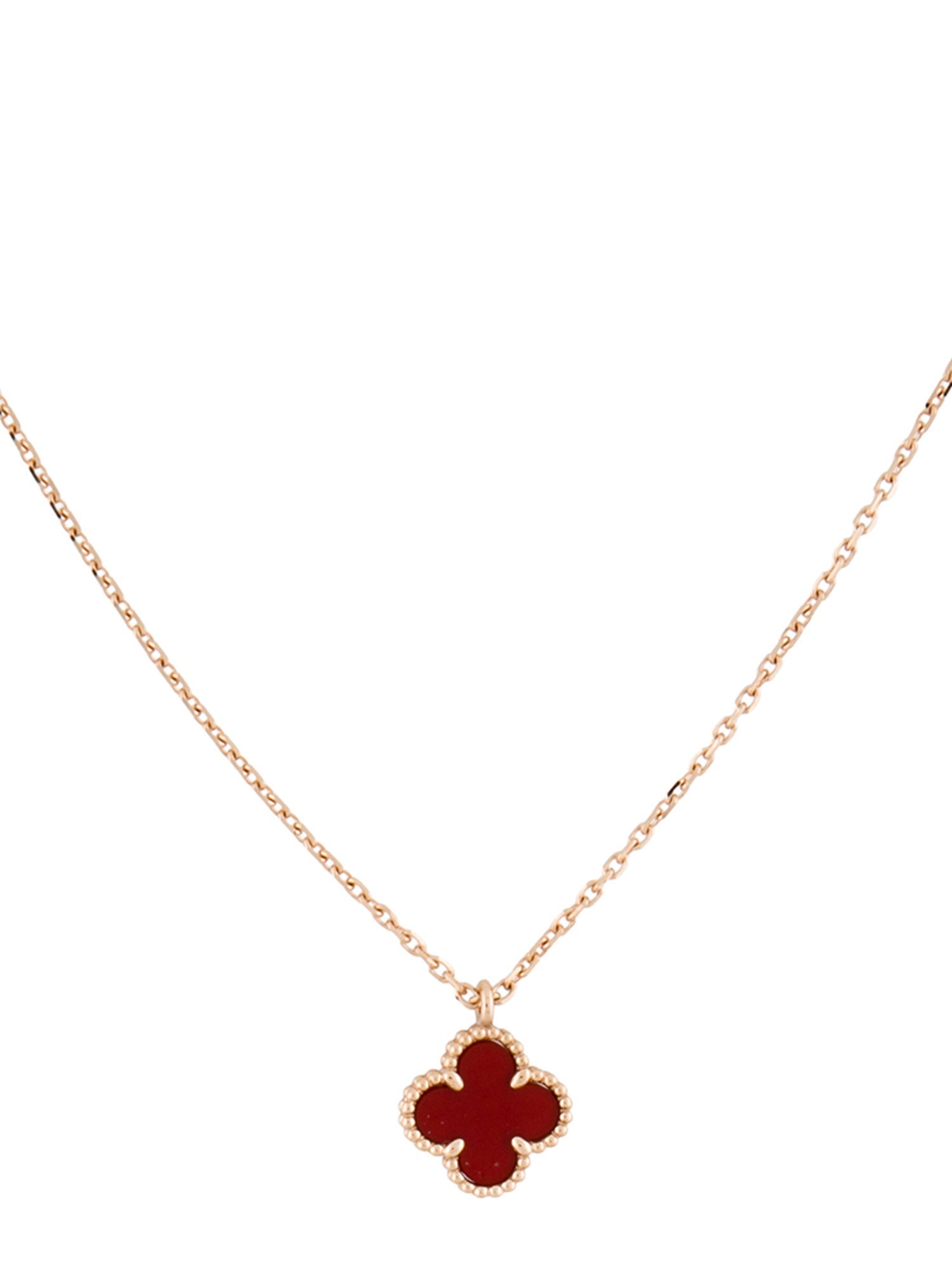 Van Cleef & Arpels Sweet Alhambra Pendant Necklace