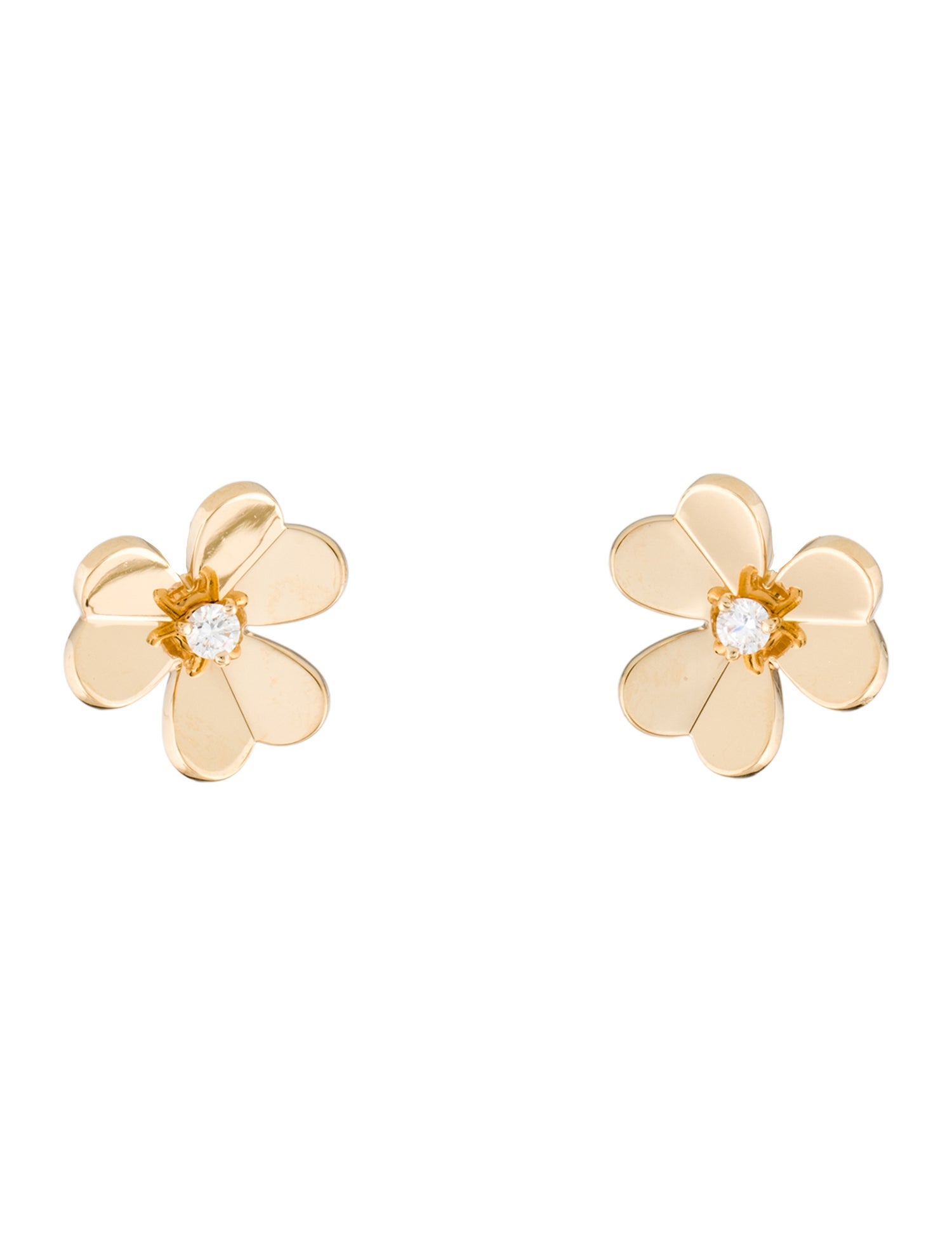 Van Cleef & Arpels Frivole Earrings, Small Model