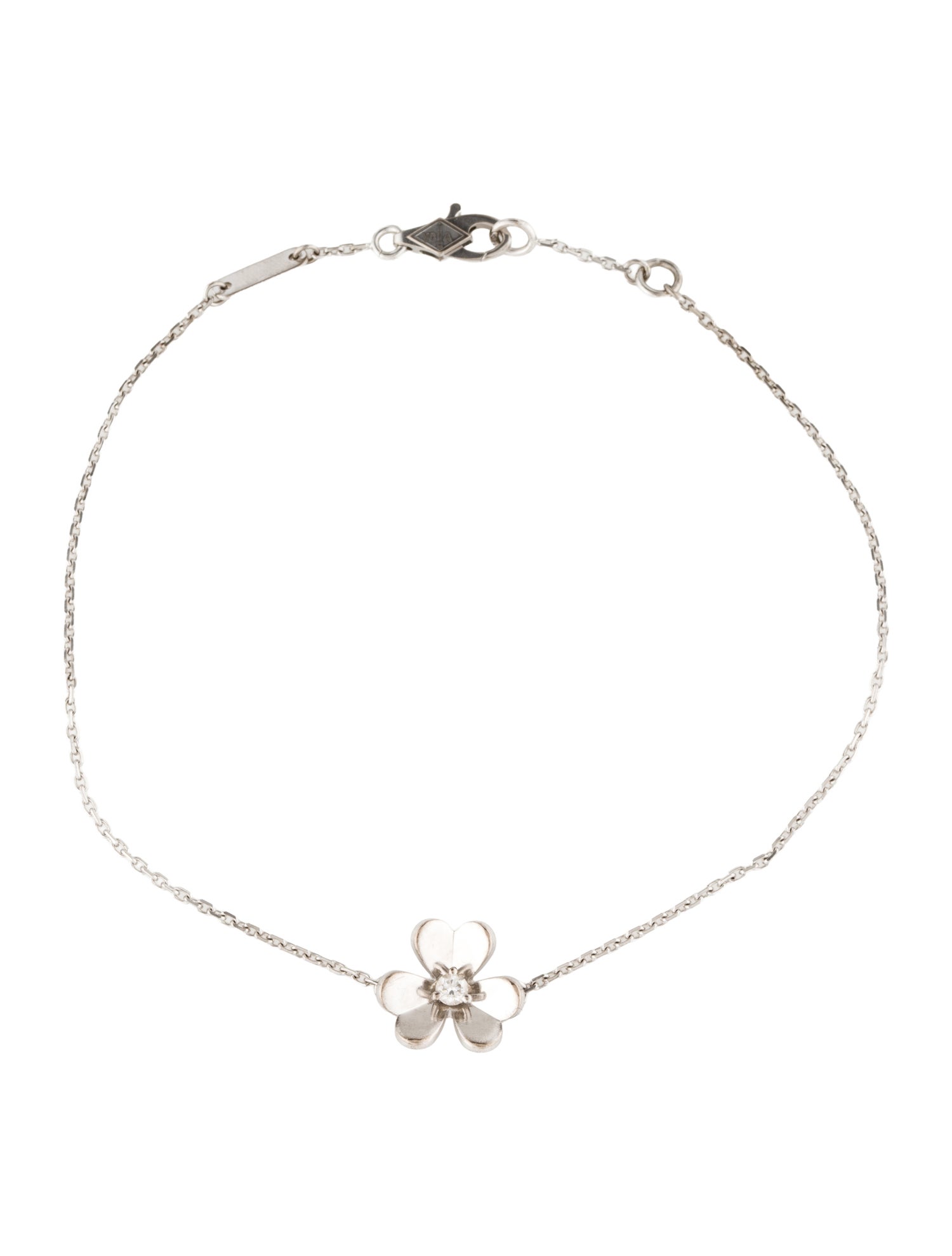 Van Cleef & Arpels Diamond Frivole Bracelet, Mini Model