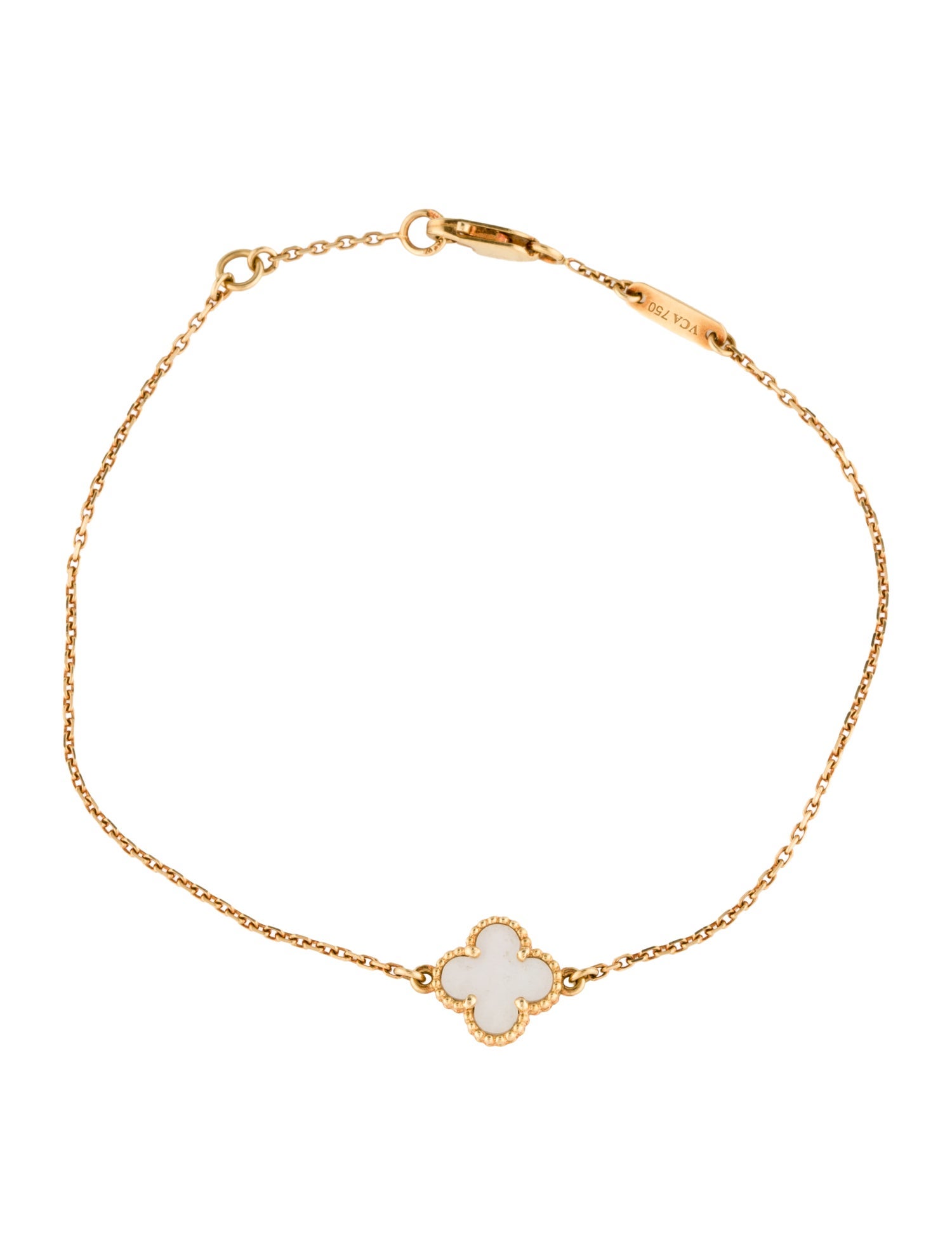 Van Cleef & Arpels Mother of Pearl Sweet Alhambra Bracelet