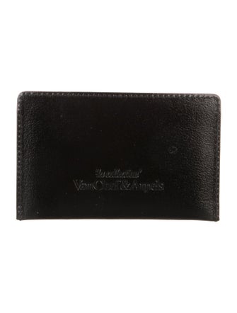 Van Cleef & Arpels Leather Card Holder
