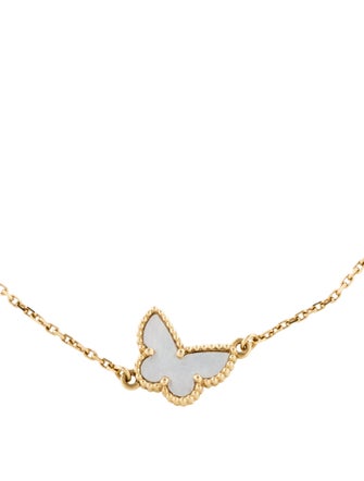 Van Cleef & Arpels Mother of Pearl Sweet Butterflies Bracelet