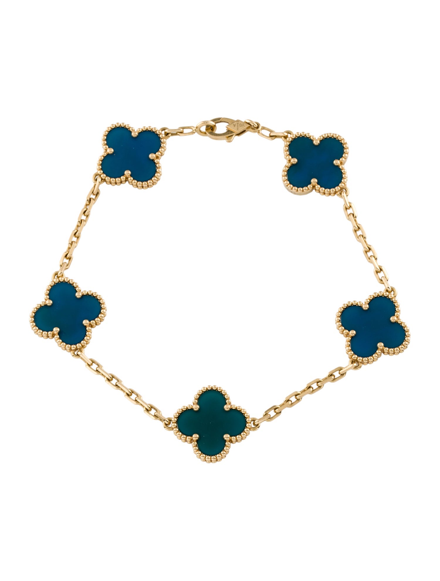 Van Cleef & Arpels Vintage Alhambra Bracelet, 5 Motifs
