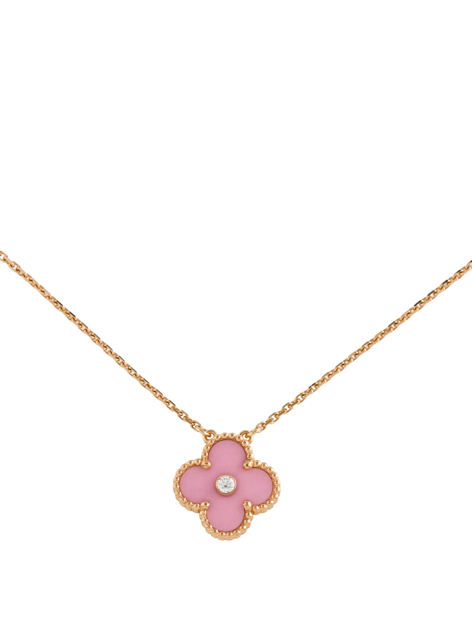 Van Cleef & Arpels Limited Edition 2015 Holiday Vintage Alhambra Necklace