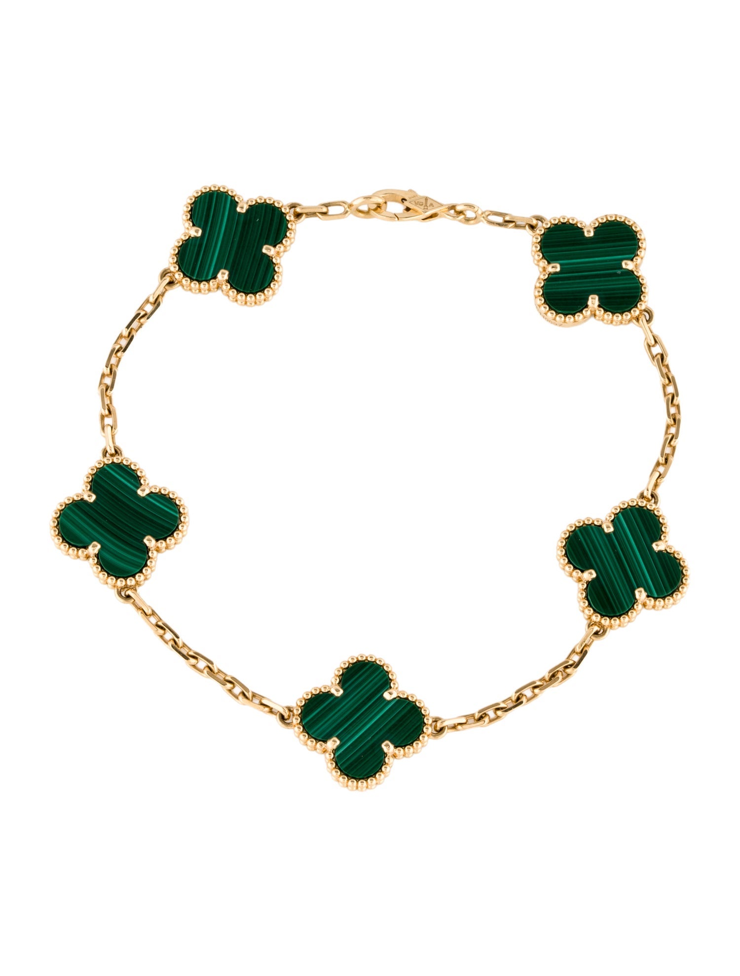 Van Cleef & Arpels Vintage Alhambra Bracelet, 5 Motifs