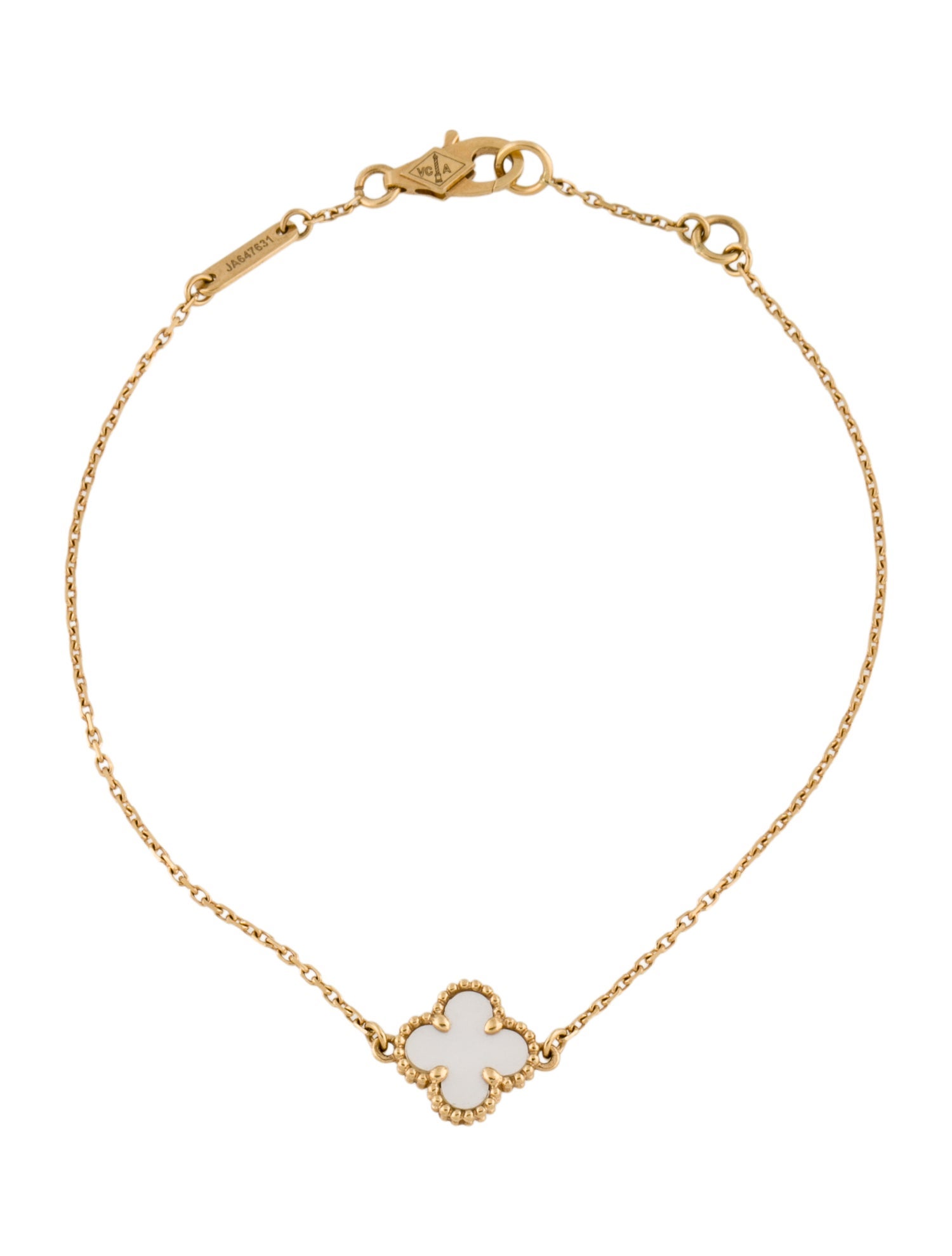 Van Cleef & Arpels Mother of Pearl Sweet Alhambra Bracelet