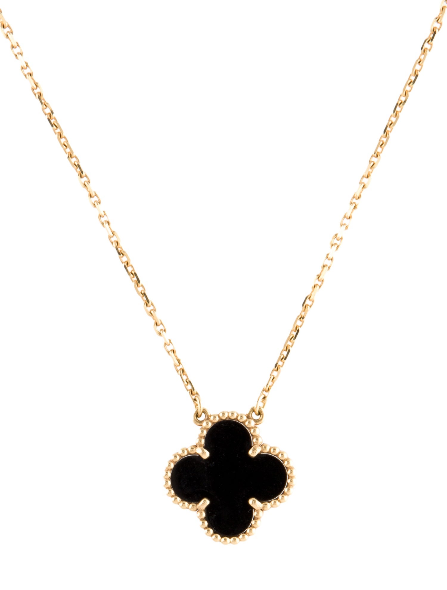 Van Cleef & Arpels Vintage Alhambra Pendant Necklace