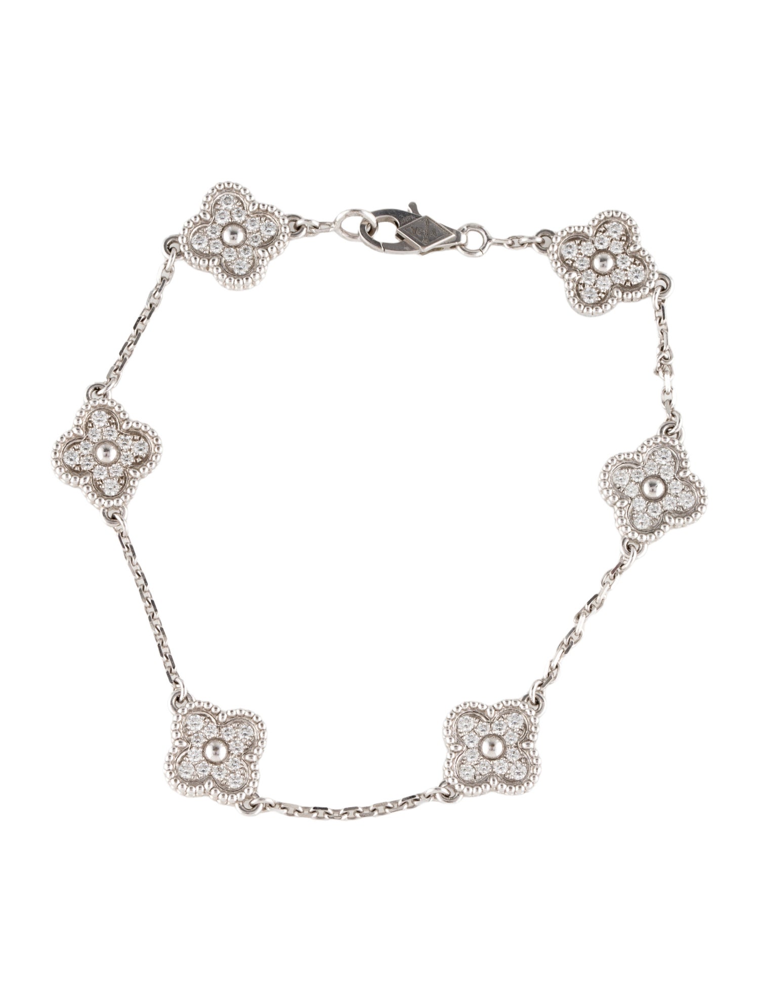 Van Cleef & Arpels Sweet Alhambra 6 Motif Bracelet