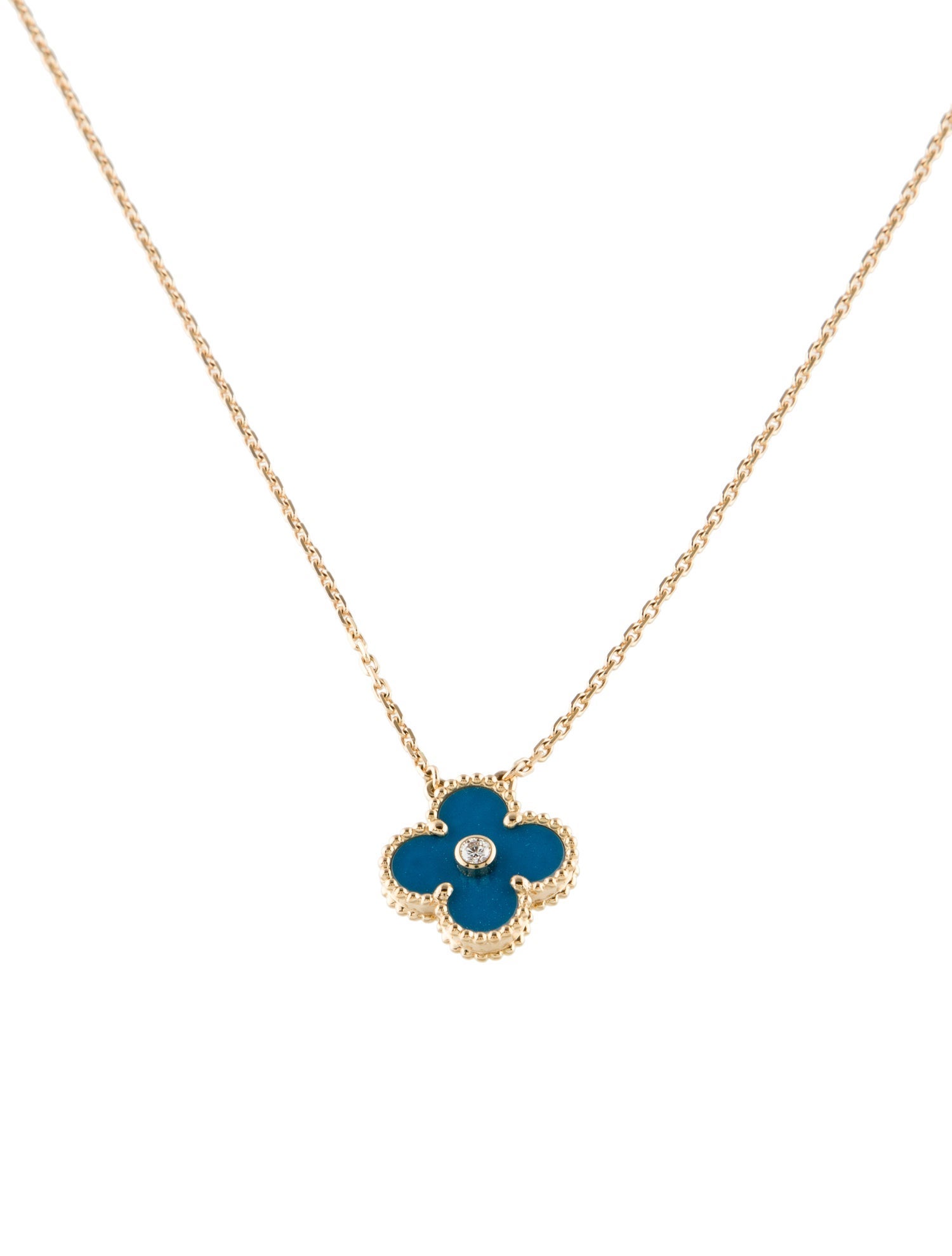 Van Cleef & Arpels 2019 Limited Edition Vintage Alhambra Necklace