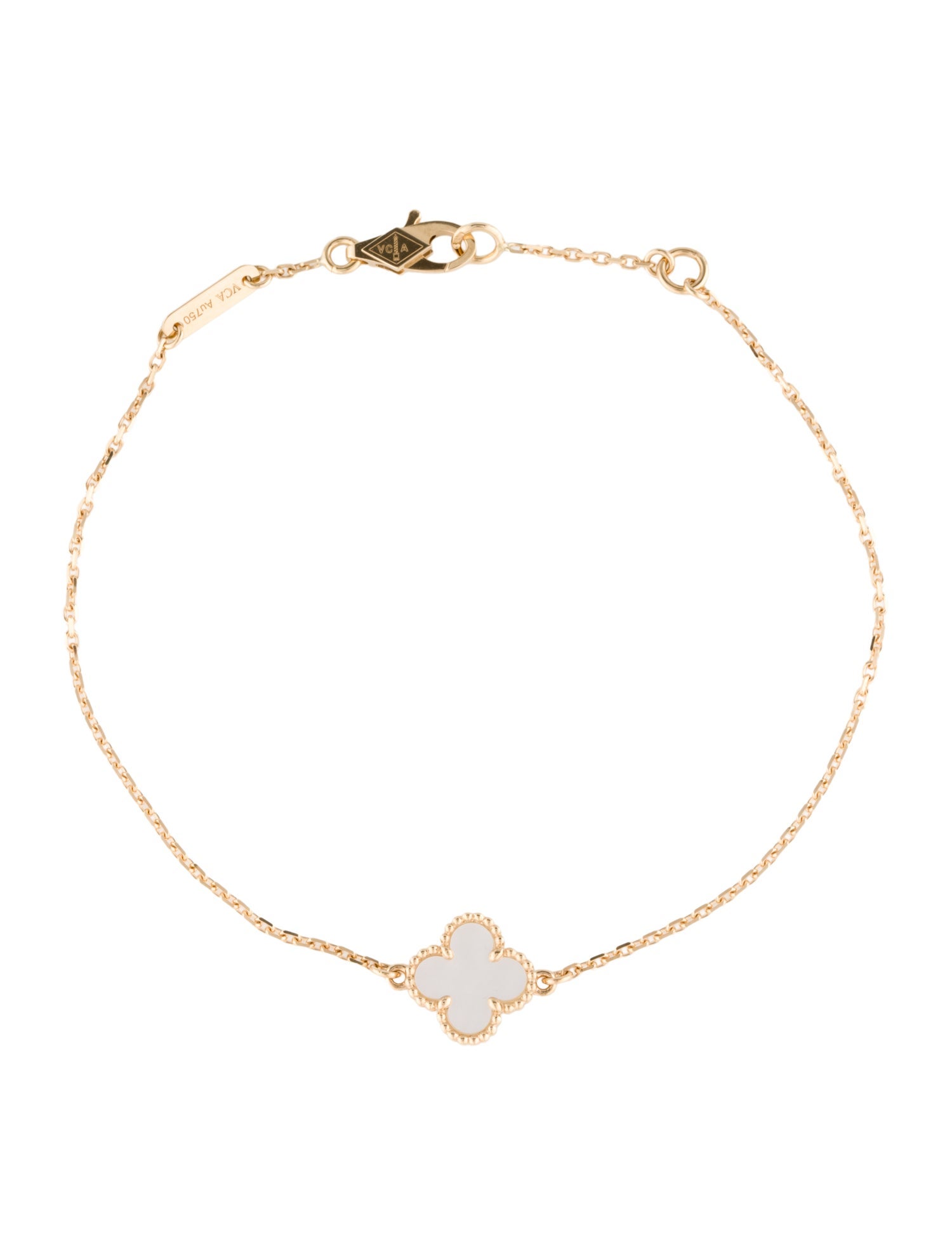 Van Cleef & Arpels Mother of Pearl Sweet Alhambra Bracelet