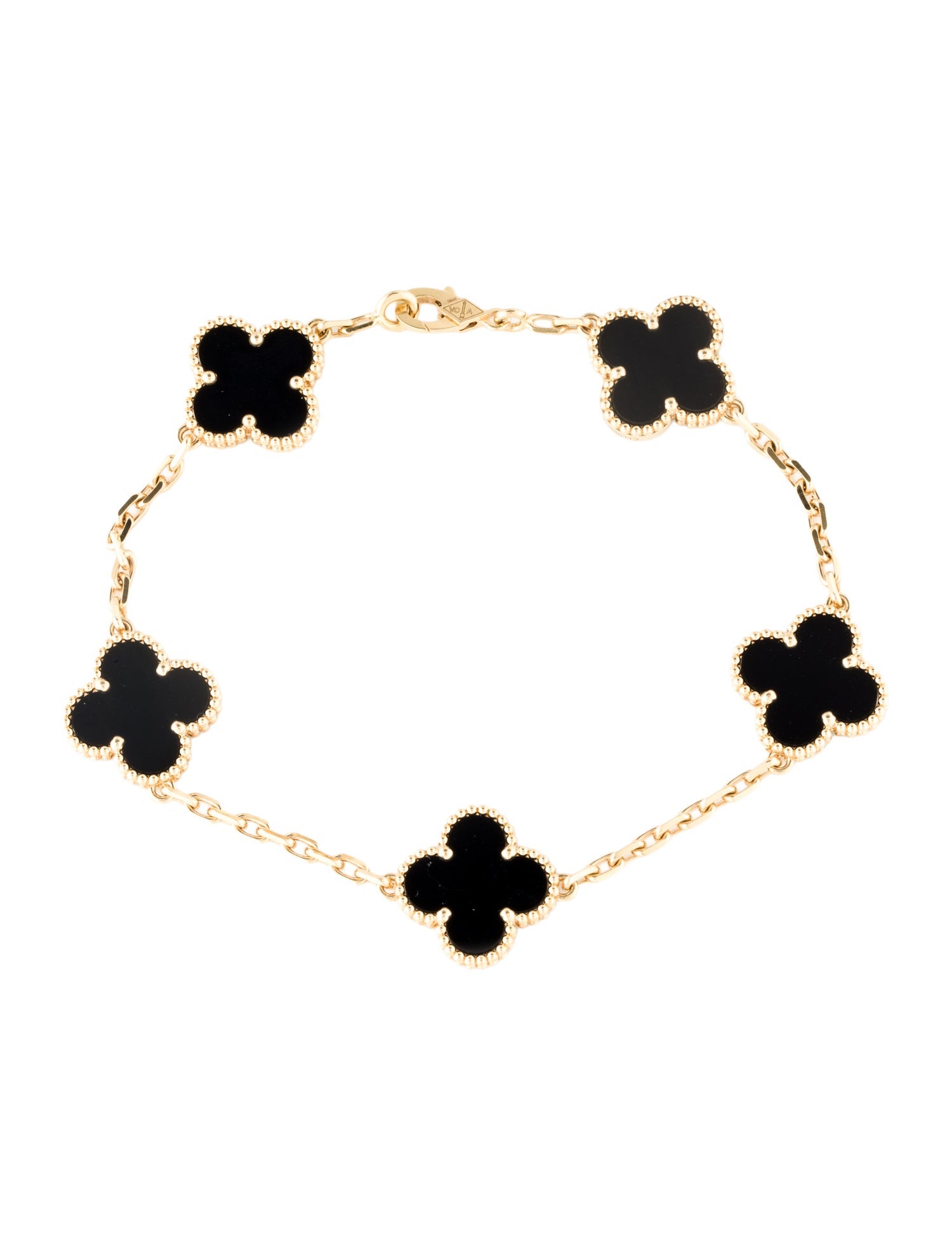 Van Cleef & Arpels Vintage Alhambra 5 Motif Bracelet