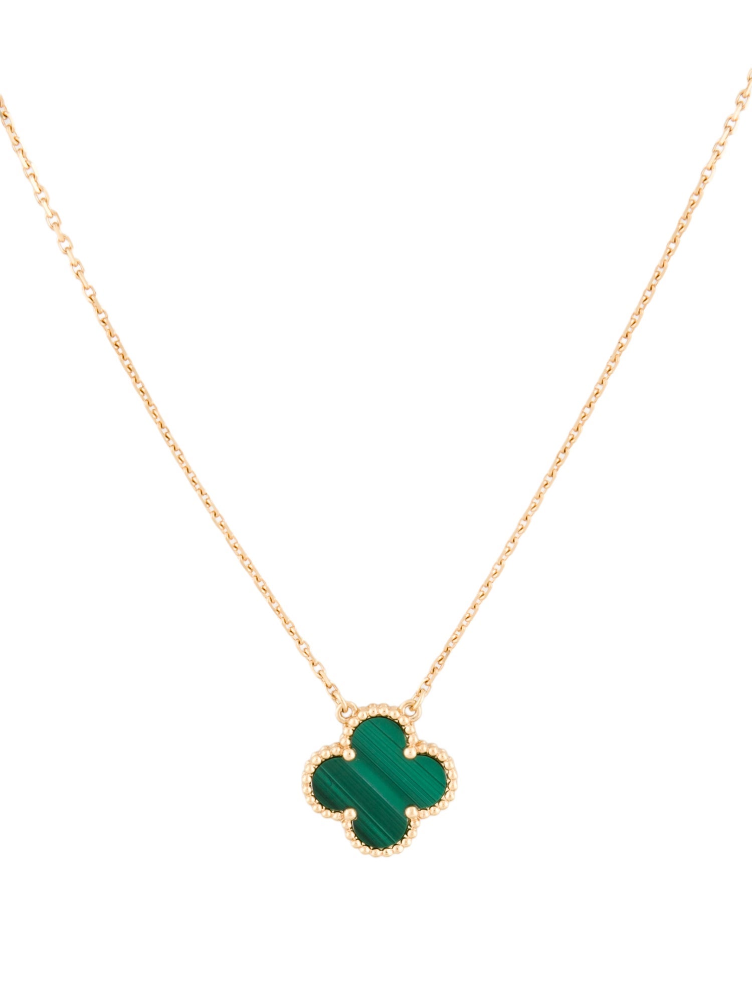 Van Cleef & Arpels Vintage Alhambra Pendant Necklace