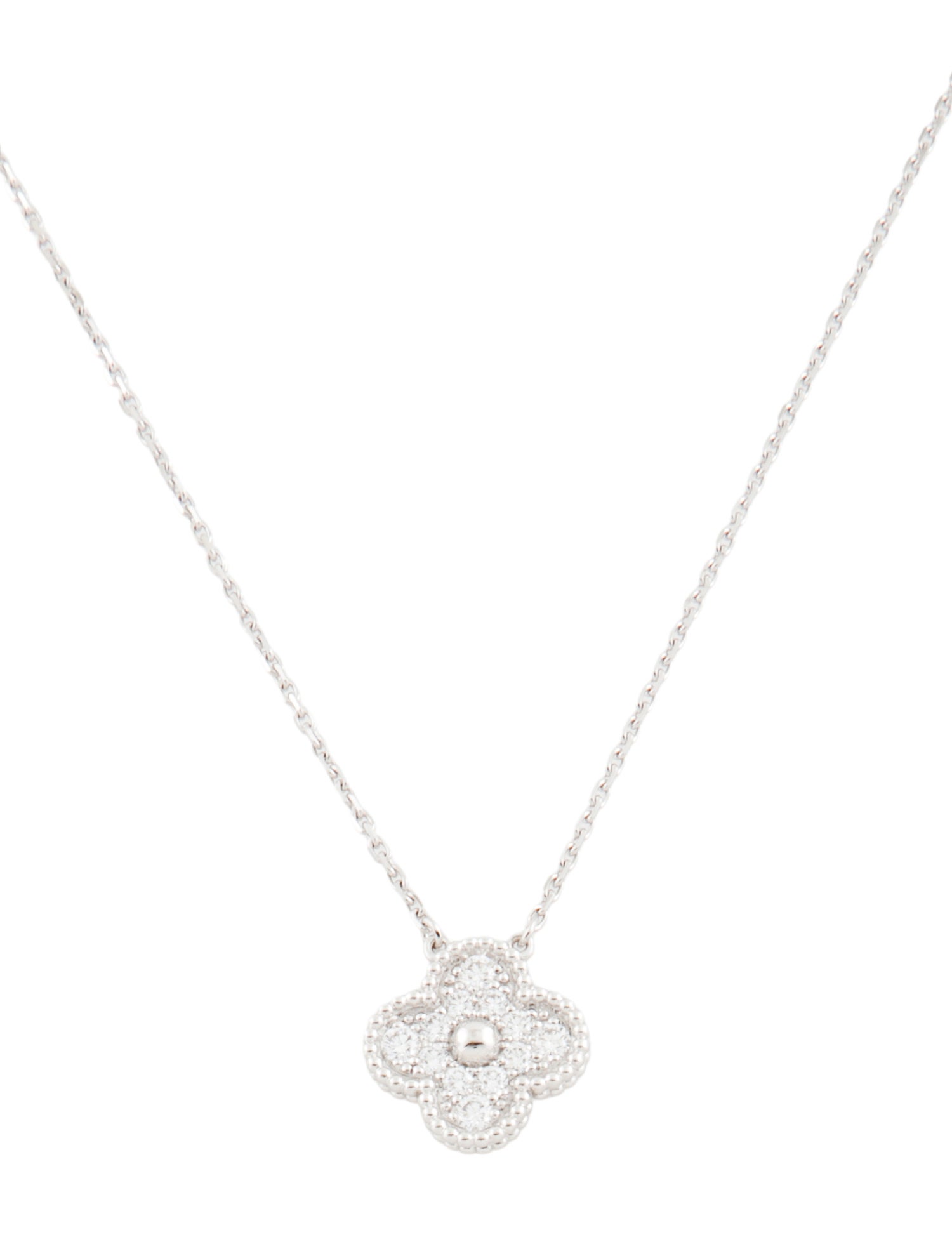 Van Cleef & Arpels Vintage Alhambra Pendant Necklace