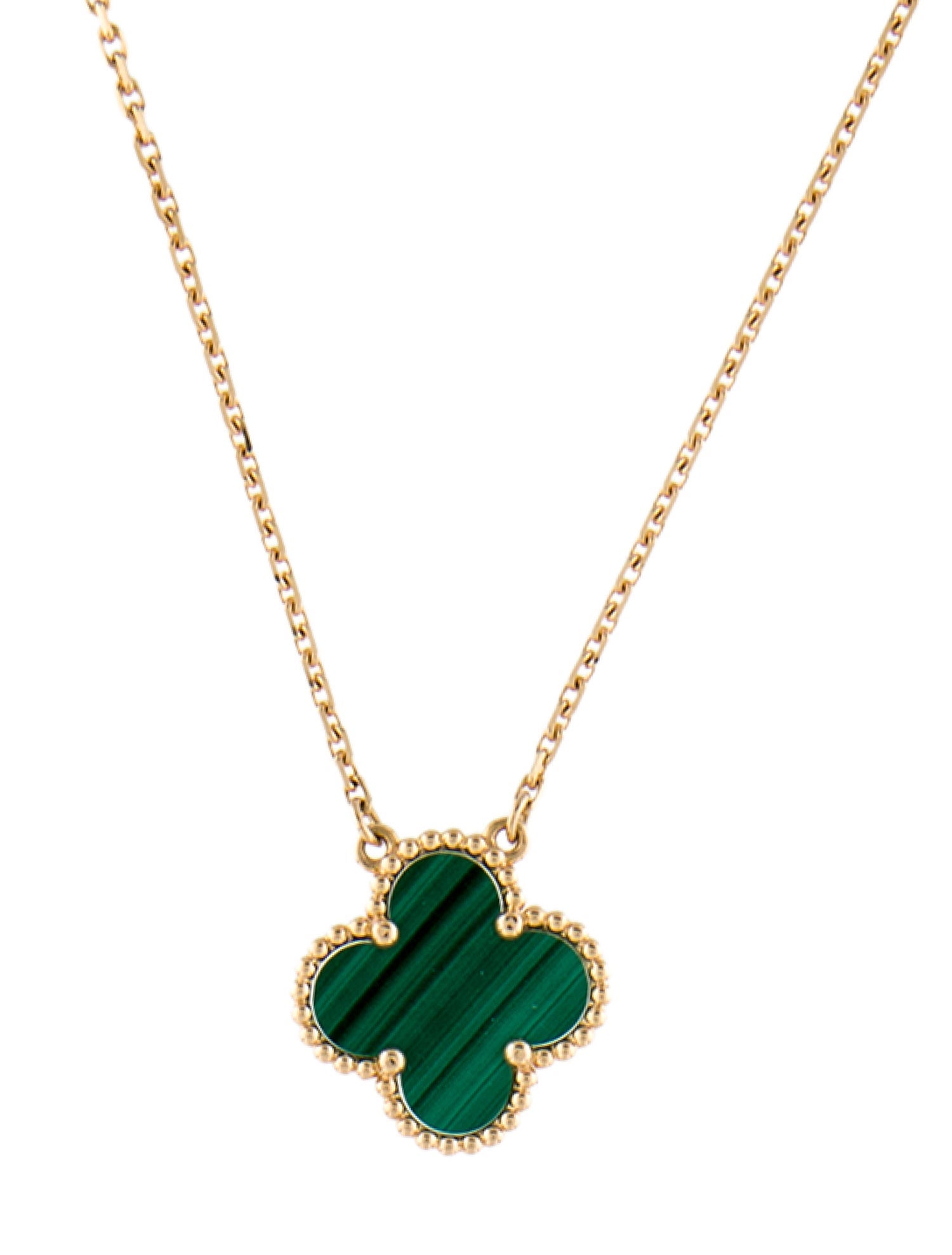 Van Cleef & Arpels Vintage Alhambra Pendant Necklace