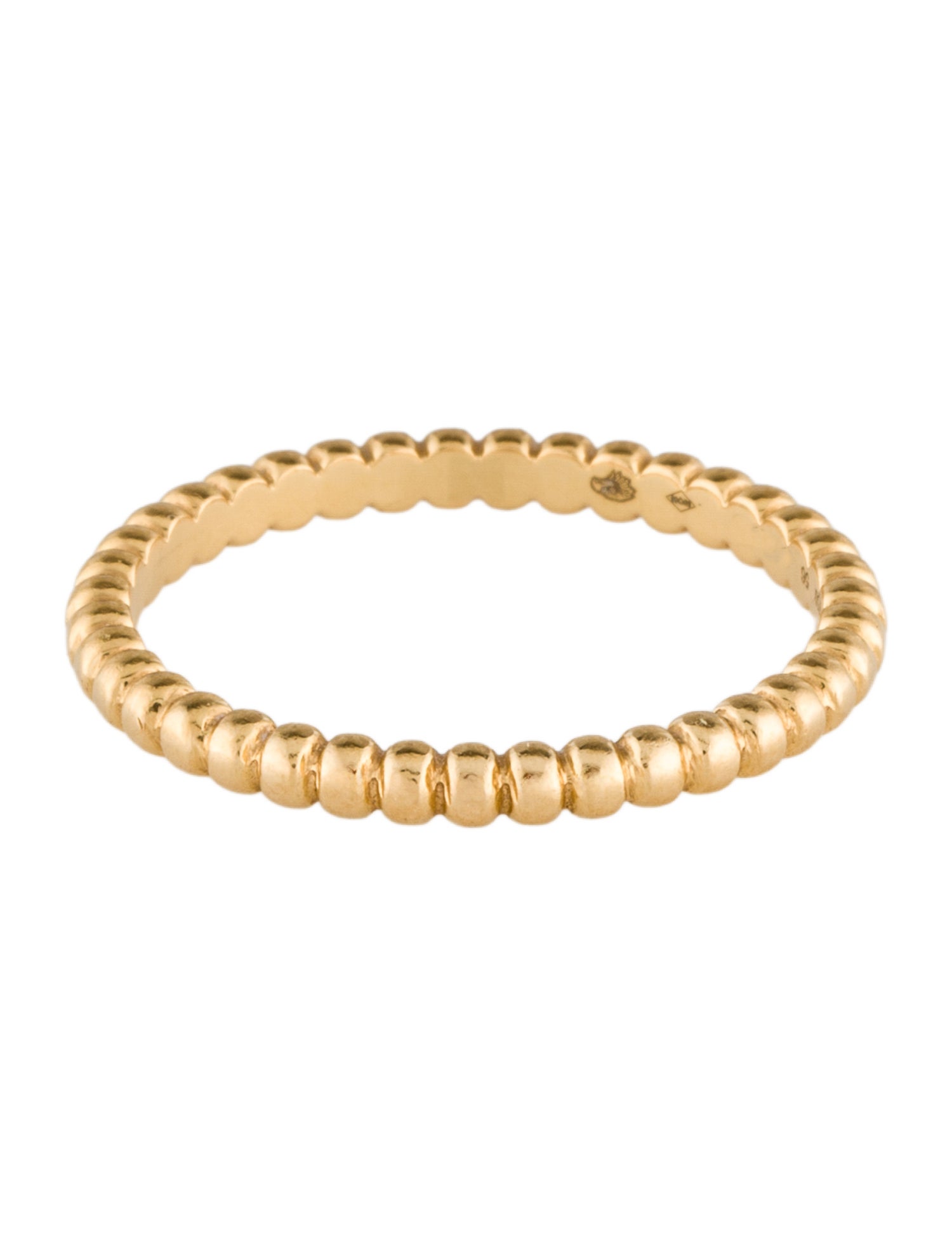 Van Cleef & Arpels Small Perlée Pearls of Gold Ring