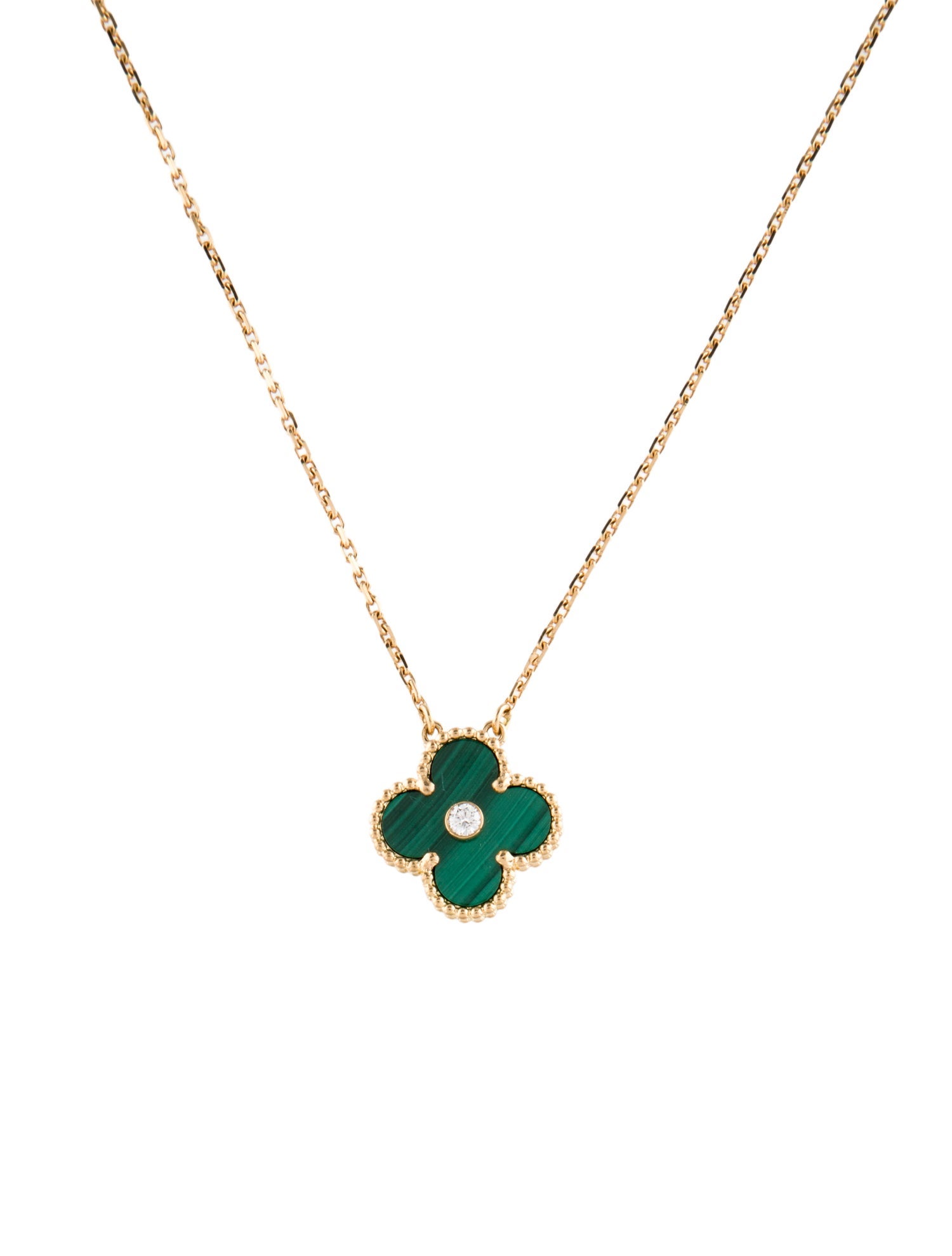 Van Cleef & Arpels 2013 Limited Edition Vintage Alhambra Necklace