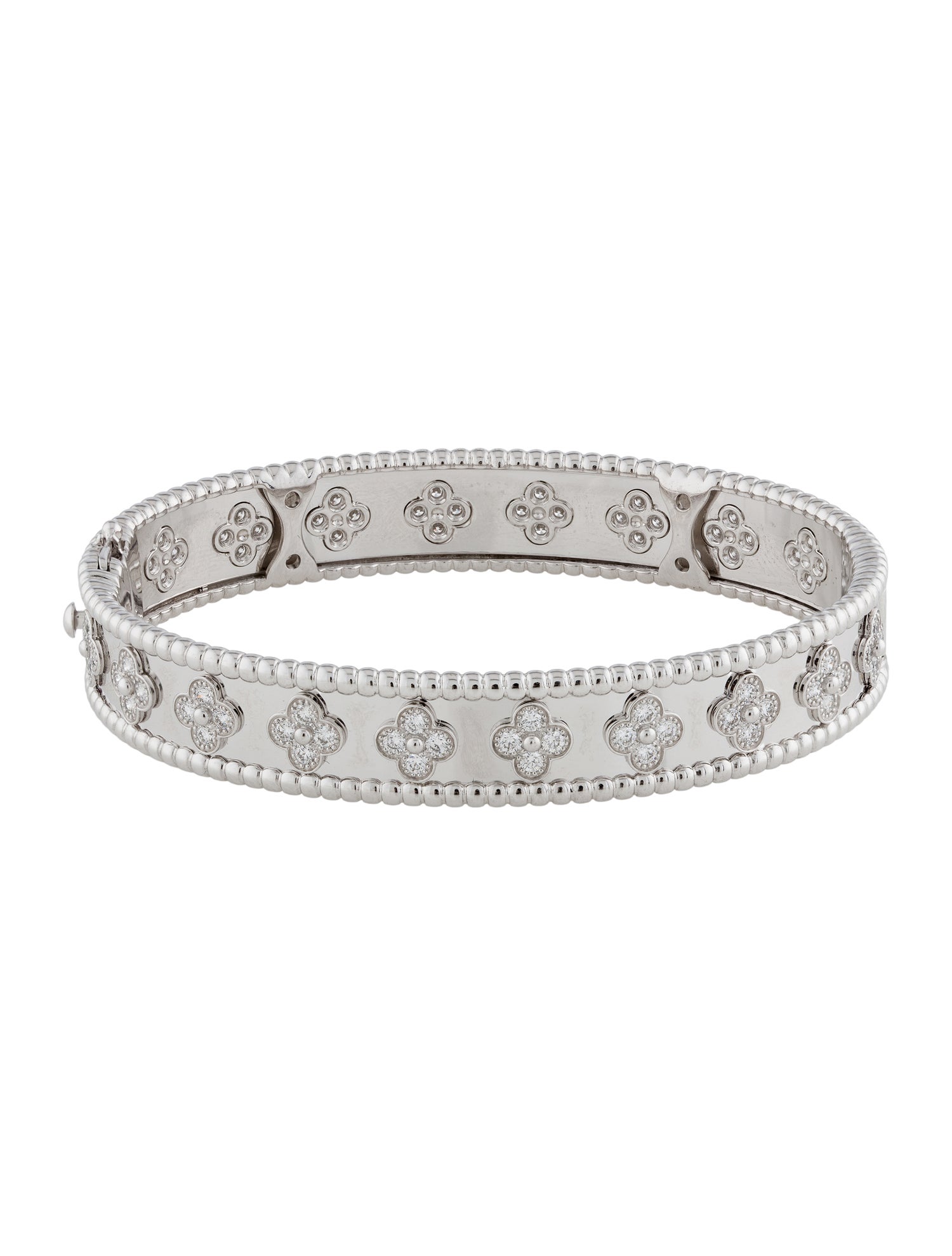 Van Cleef & Arpels Perlée Clovers Bracelet, Medium Model